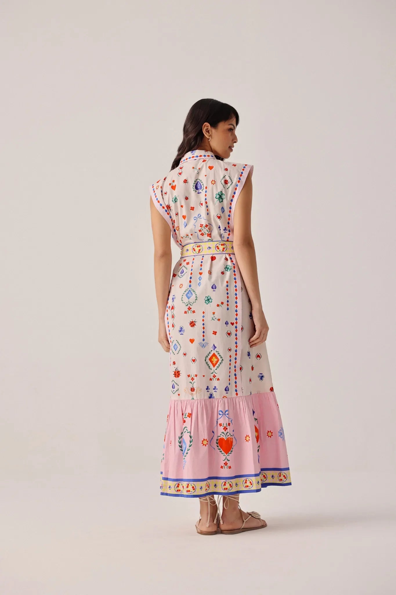 Tarot Print Vega Maxi Dress - NOIB