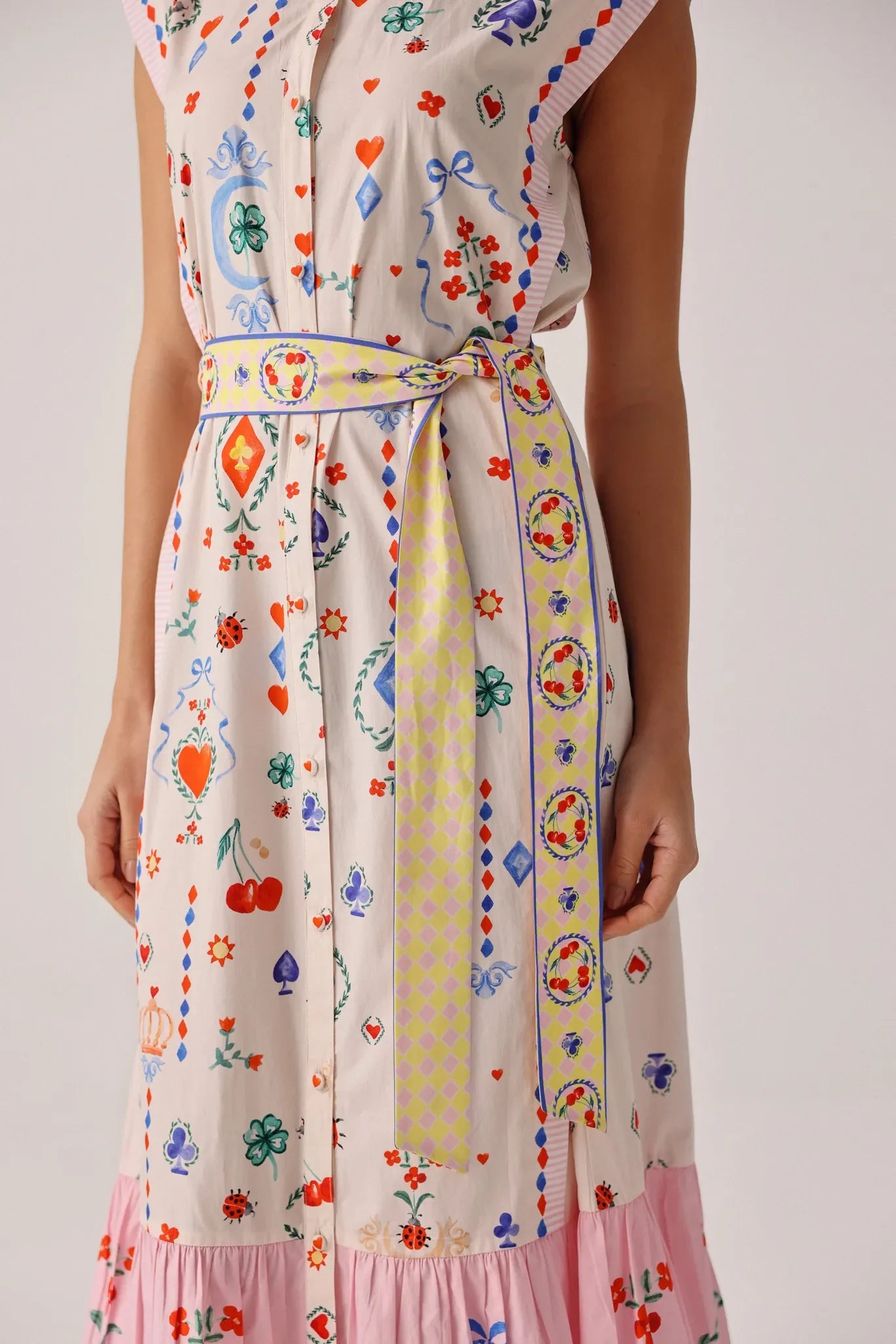 Tarot Print Vega Maxi Dress - NOIB