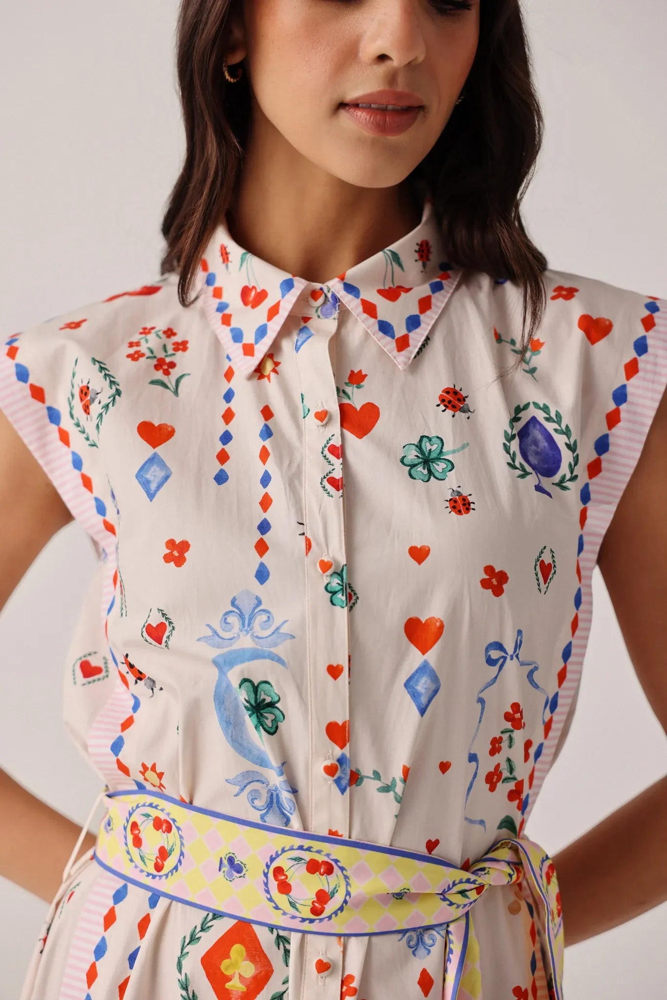 Tarot Print Vega Maxi Dress - NOIB