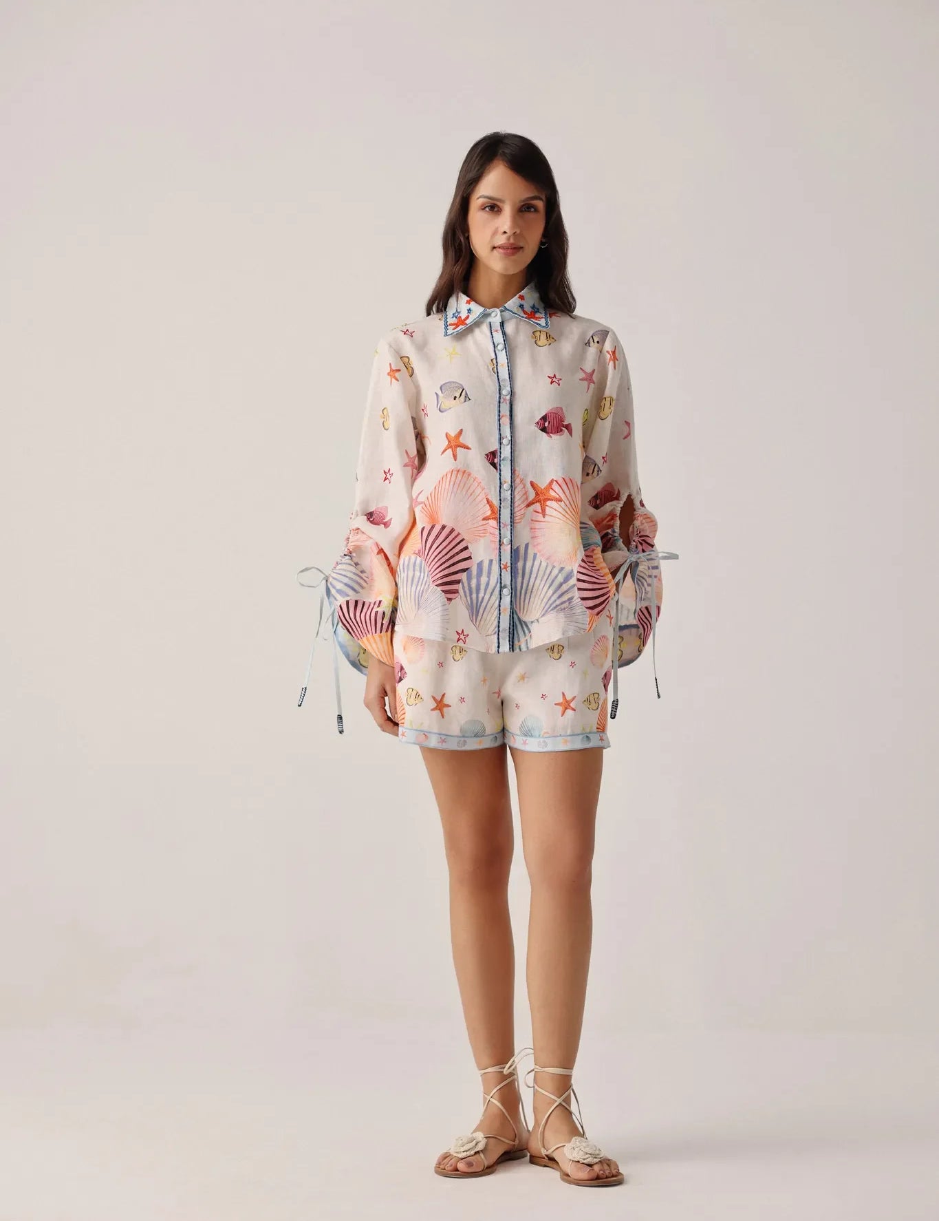 Resort Ready Printed Oversized Shirts - NOIB