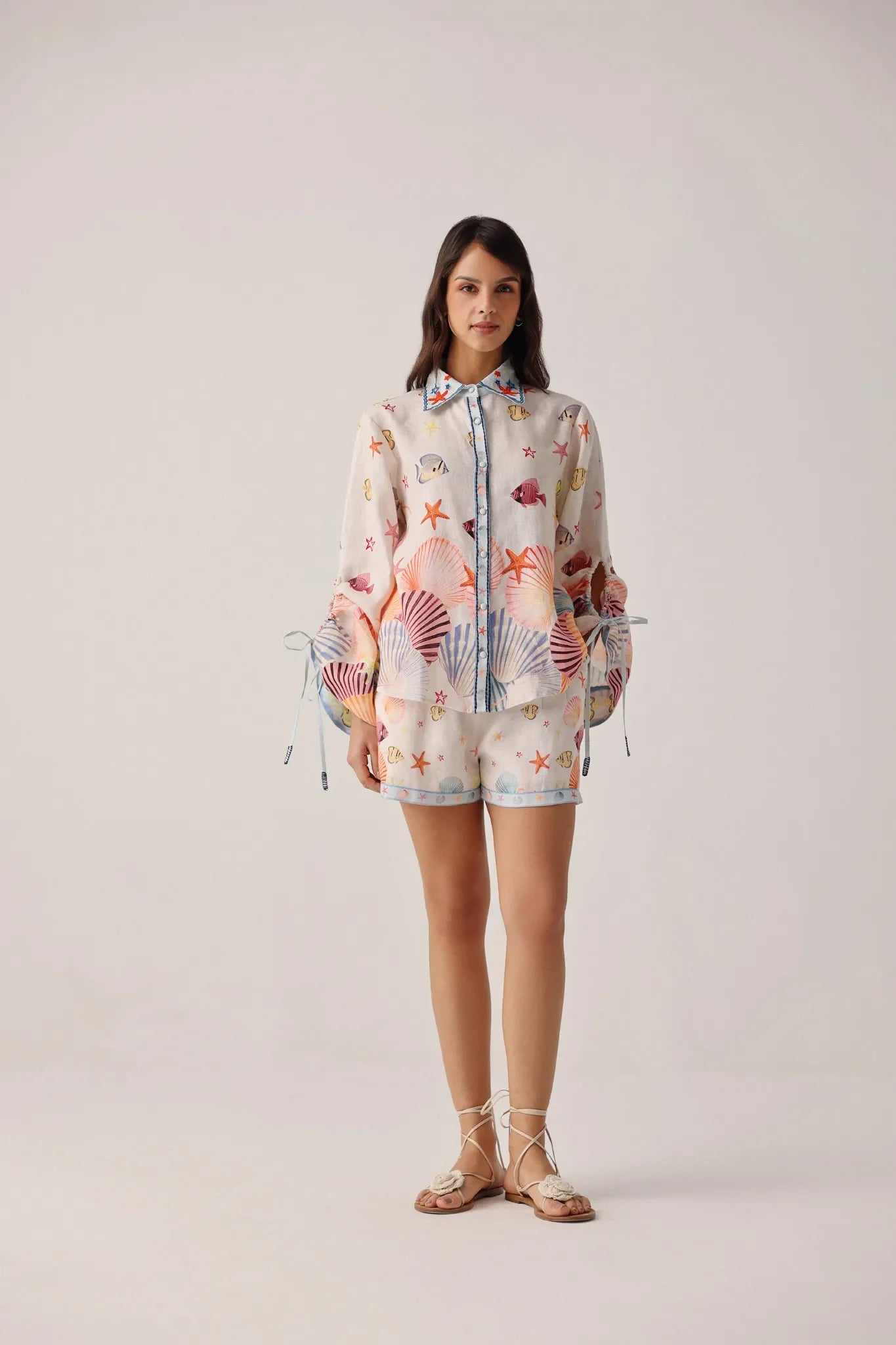 Resort Ready Printed Oversized Shirts - NOIB