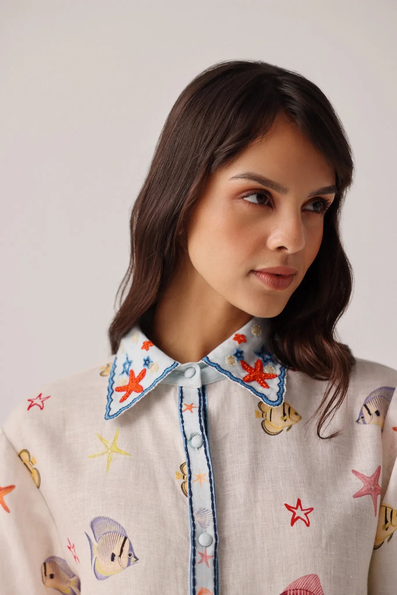 Resort Ready Printed Oversized Shirts - NOIB