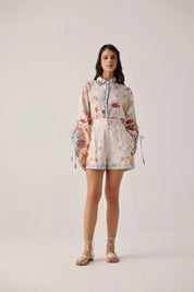 Seaborn Print Mia Shorts - NOIB