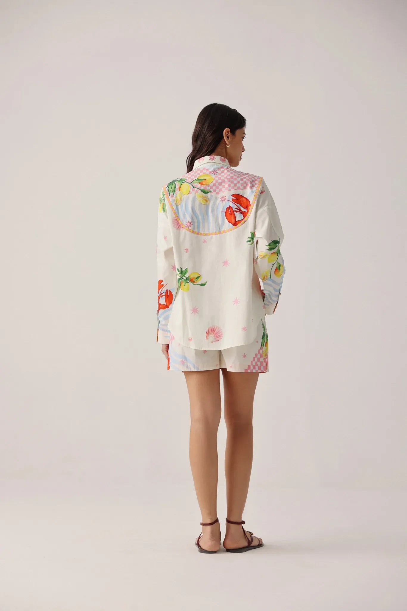 Collared Printed Shirt - NOIB