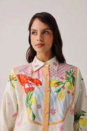 Collared Printed Shirt - NOIB