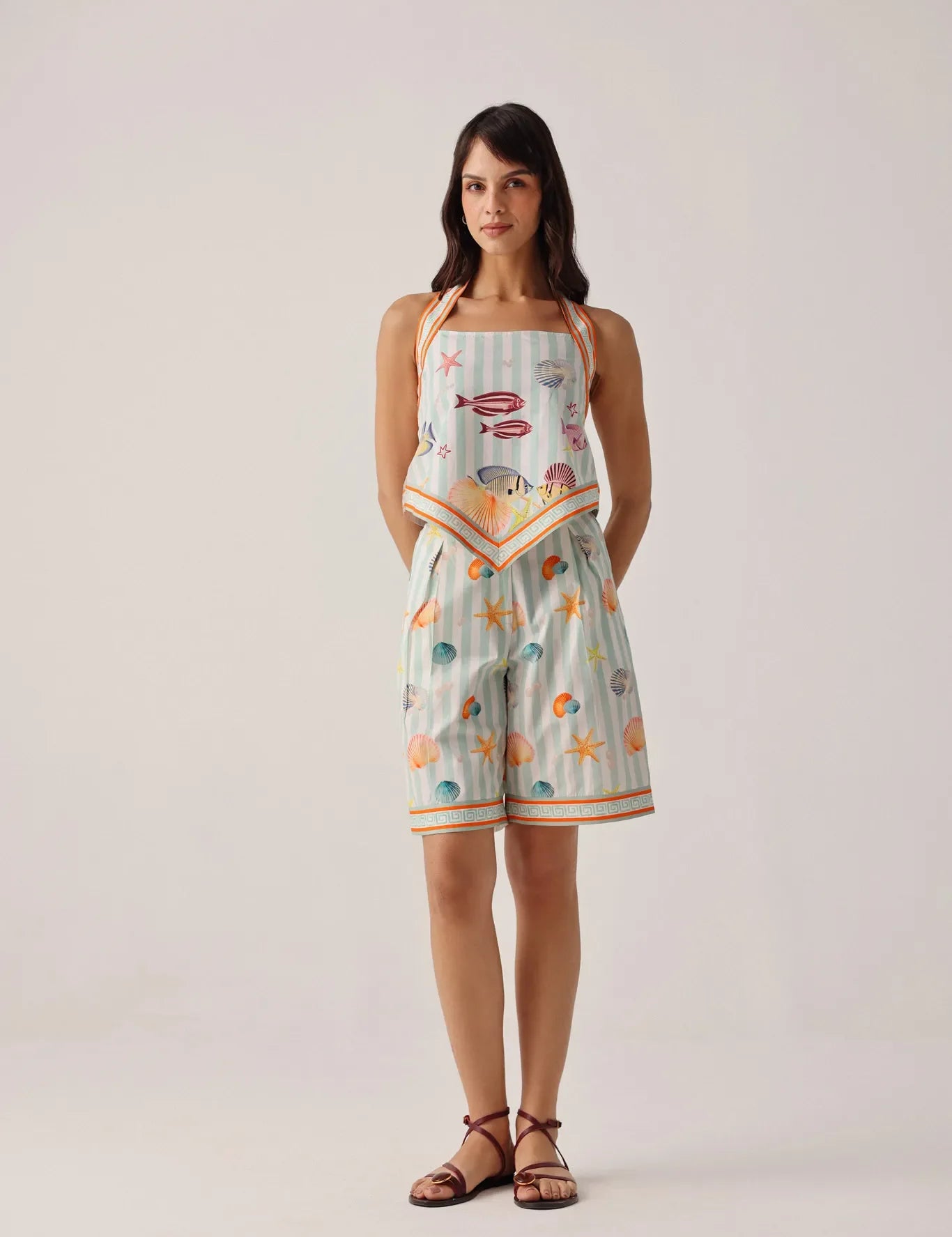Hazel Halter-Neck Top - NOIB