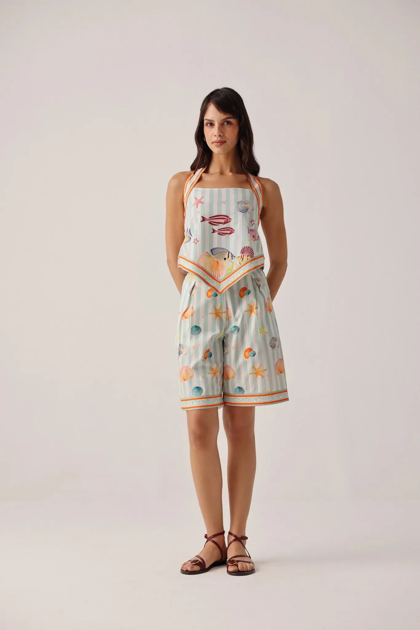 Hazel Halter-Neck Top - NOIB