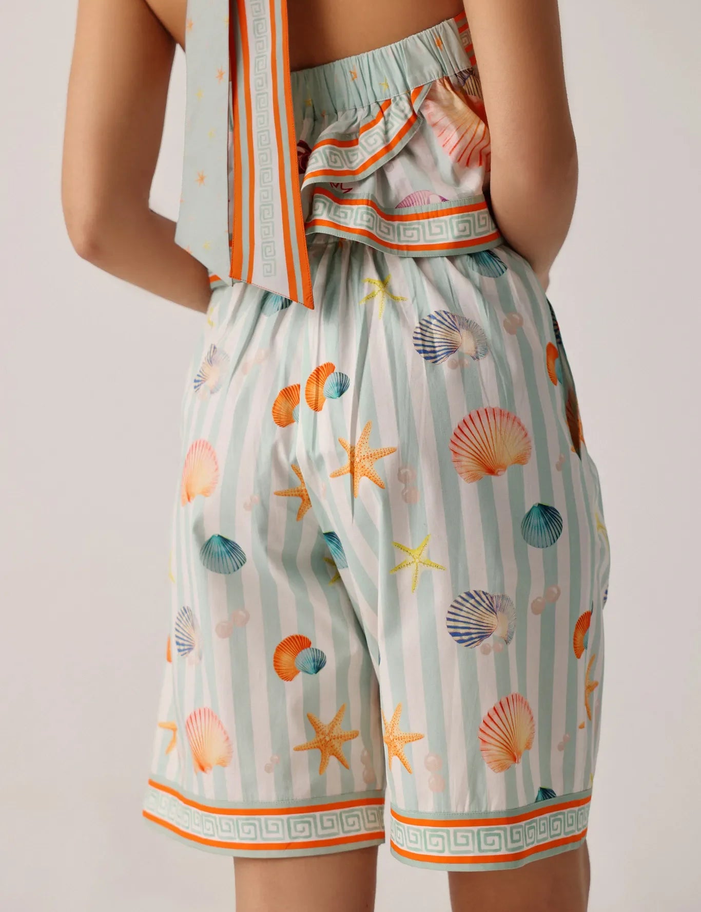 Seaborn Print Gia Bermuda Shorts - NOIB