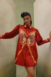 Thais Mini Dress - Wings of Wonder