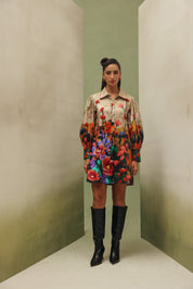 Thais Mini Dress - Highland