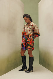 Thais Mini Dress - Highland