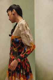 Celia Midi Dress - Highland