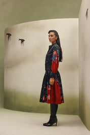 Celia Midi Dress - Garden Dancers