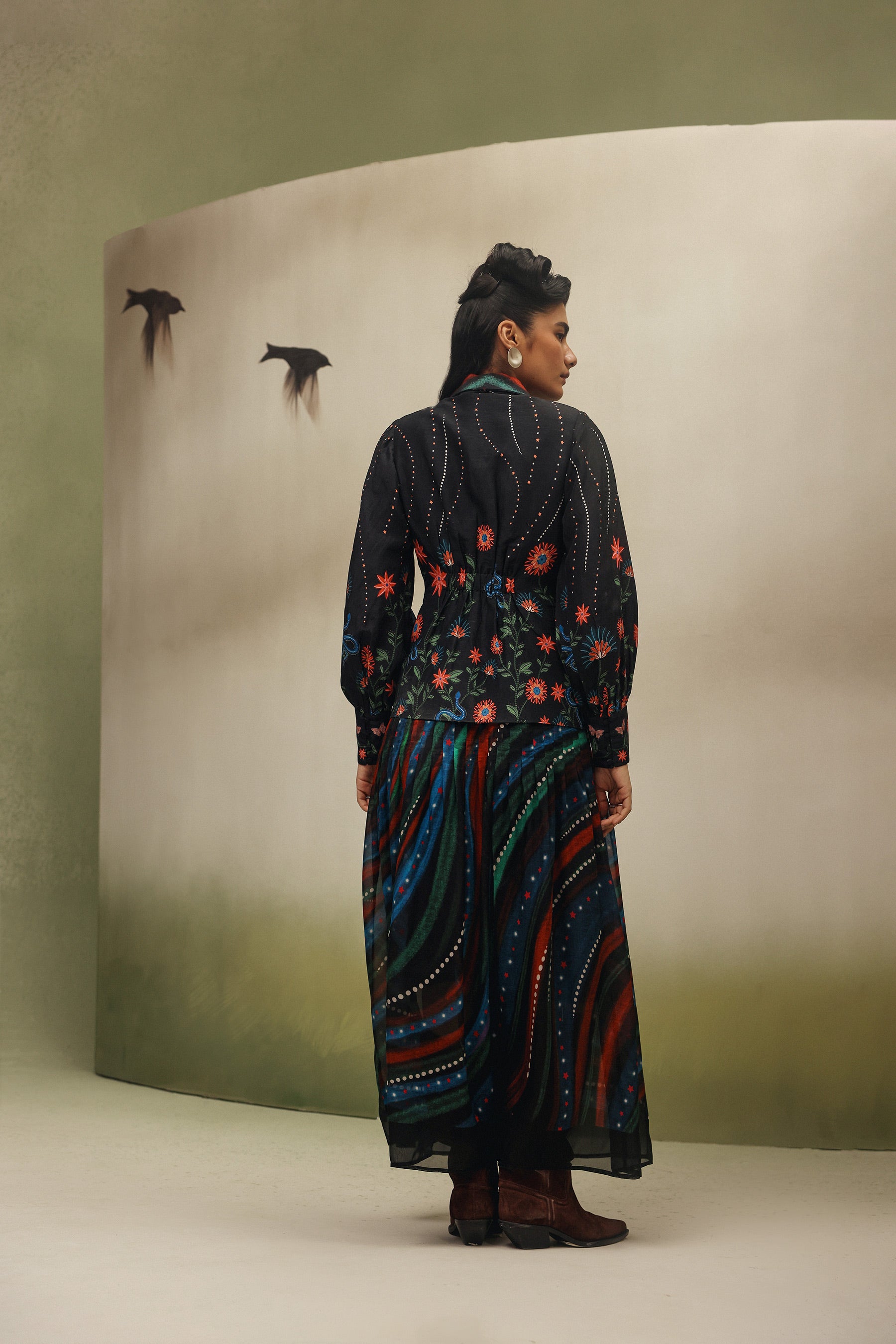 Avery Maxi Dress - Garden Dancers
