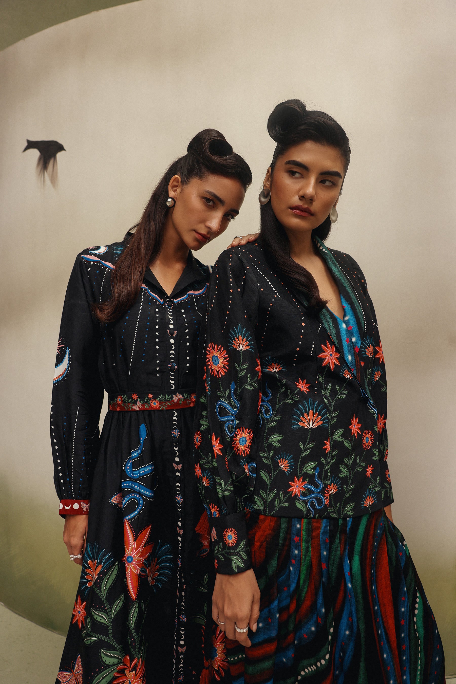 Avery Maxi Dress - Garden Dancers