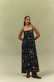 Liza Maxi Dress - Garden Dancers