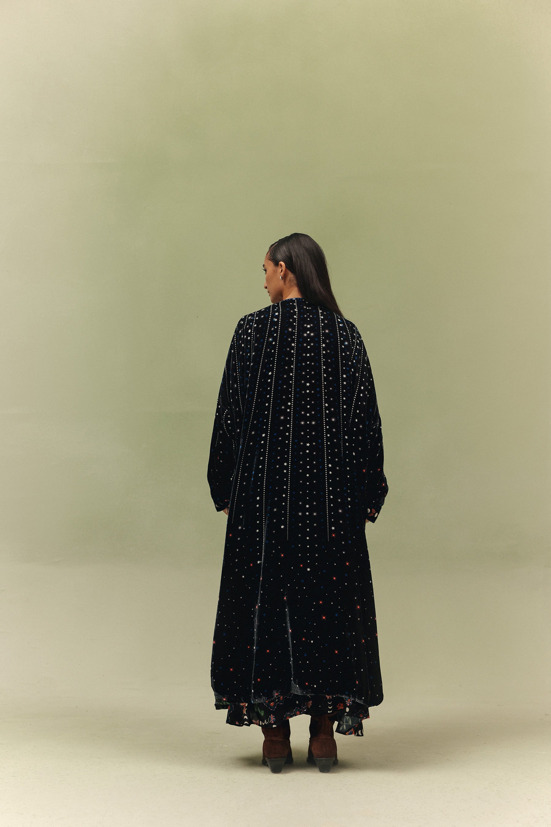 Demi Poncho (Long) - Garden Dancers