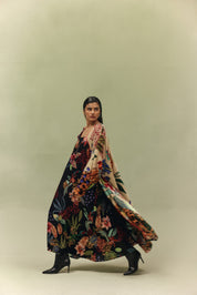 Demi Poncho (Long) - Wildflower