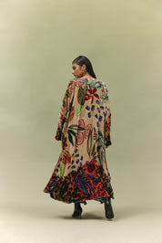 Demi Poncho (Long) - Wildflower