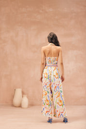 Paloma Jumpsuit - Brushstroke