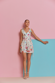 Eleni Playsuit-  Climbing Flower
