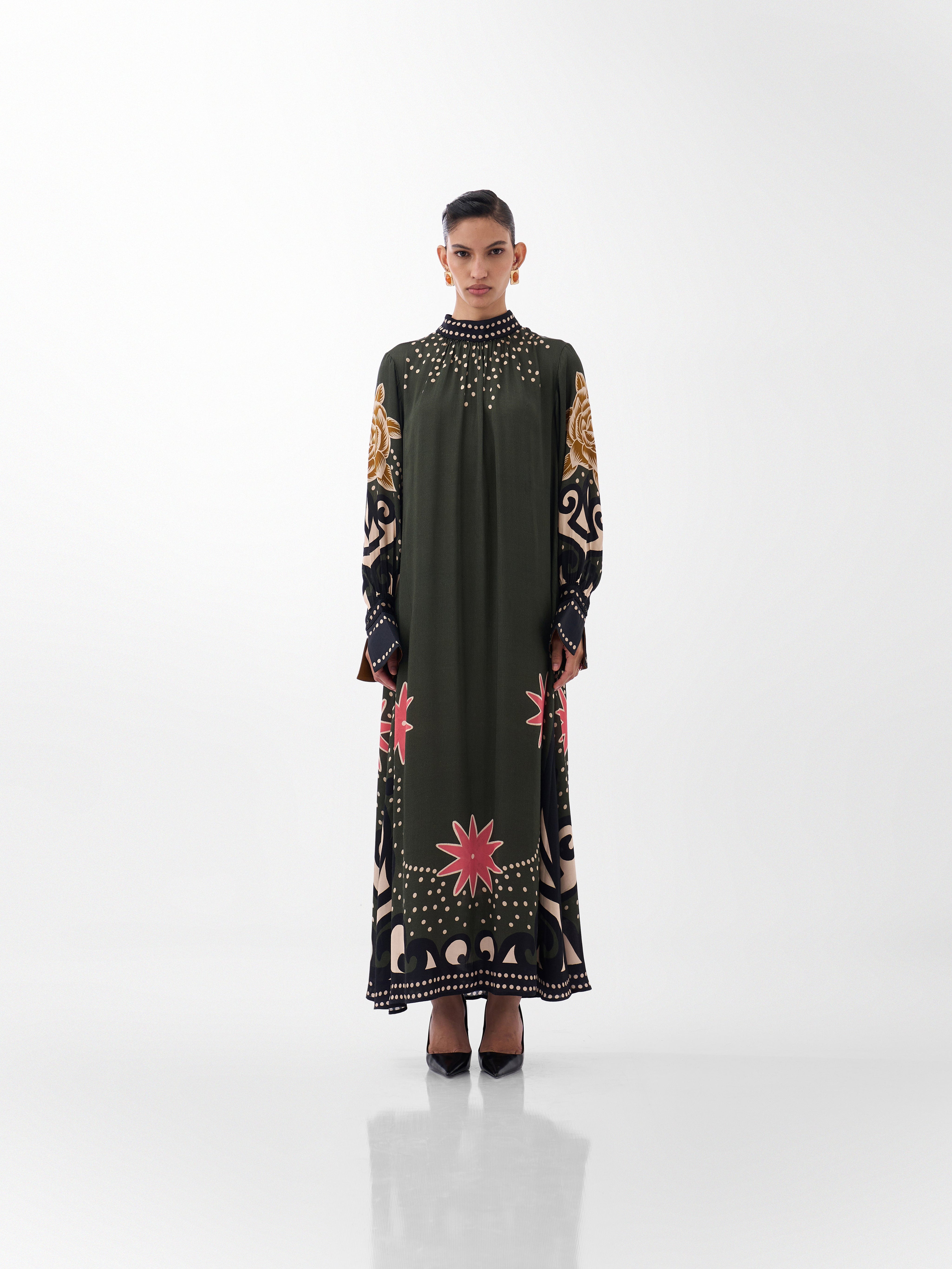 Amber Maxi - Old Rose