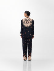 Nocturnal Jungle Print Thais Pants & Iris Shirt