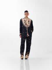Nocturnal Jungle Print Thais Pants