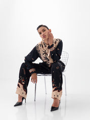 Nocturnal Jungle Print Iris Shirt 