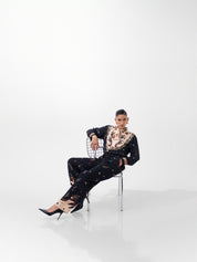 Nocturnal Jungle Print Thais Pants & Iris Shirt