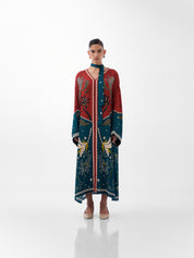 Adah Kaftan – Nocturnal Jungle Print | NOIB