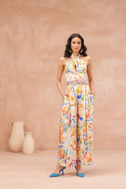 Paloma Jumpsuit - Brushstroke