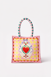 Tarot Print Mini Tote Bag -  NOIB